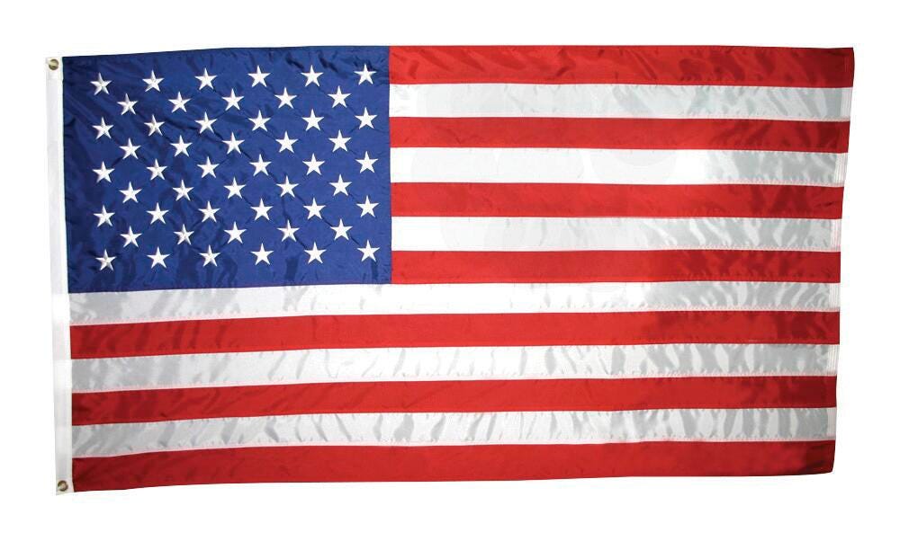 Annin Nylon USA Outdoor State Flag, 3 X 5 ft, Item Number 1303545